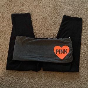 Victoria Secret Pink cropped leggings